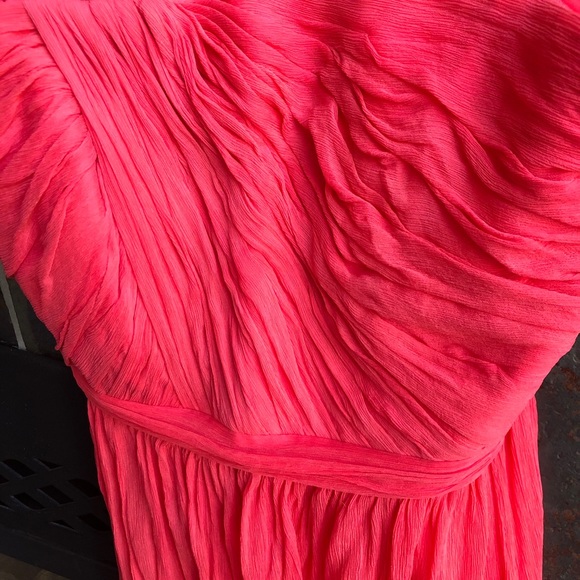 Sz 8 J.crew melon strapless dress - Picture 2 of 4